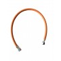 FLESSIBILE GAS ORANGE PER CENTRALINE F.F. 1/2 POLL. 50cm