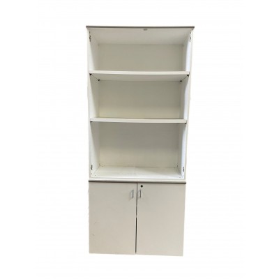 MOBILE PER UFFICIO IN LEGNO USATO Cm. 91x43x210