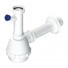SIFONE A BOTTIGLIA PER LAVELLO AD 1 VIA SENZA PILETTA GR. 1 - 1/2 x 40 SIFONE A BOTTIGLIA PER LAVELLO AD 1 VIA SENZA PILETTA GR. 1 - 1/2 x 40