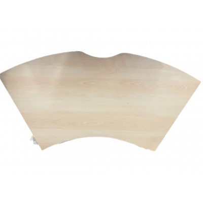 TOP PIANO IN LEGNO DI FAGGIO PER SCRIVANIA Cm. 158x75x3