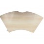 TOP PIANO IN LEGNO DI FAGGIO PER SCRIVANIA Cm. 158x75x3