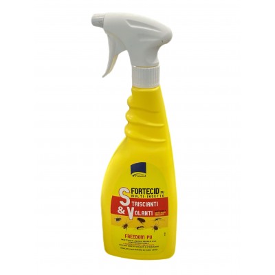 FORTECID MULTI-INSETTO INSETTICIDA ACARICIDA SPRAY CONTRO INSETTI VOLANTI E STRISCIANTI ML. 750