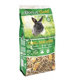 BONUS GOLD MANGIME PER CONIGLI NANI HERBS GR. 750 BONUS GOLD MANGIME PER CONIGLI NANI HERBS GR. 750