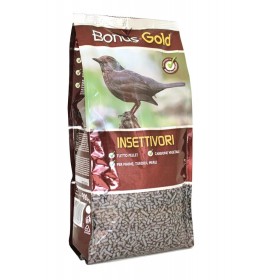 BONUS GOLD PELLETTATO INSETTIVORI CON CARBONE VEGETALE GR. 900 BONUS GOLD PELLETTATO INSETTIVORI CON CARBONE VEGETALE GR. 900
