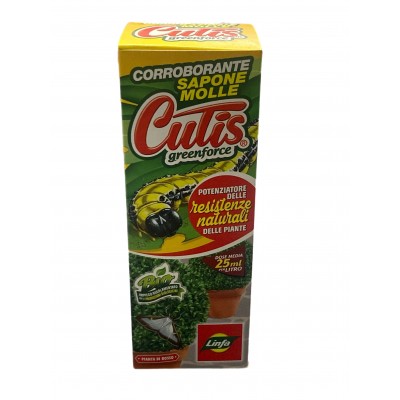 LINFA CUTIS GF INSETTICIDA CORROBORANTE SAPONE MOLLE FRUTTIFERI ORTICOLI E ORNAMENTALI ML. 250