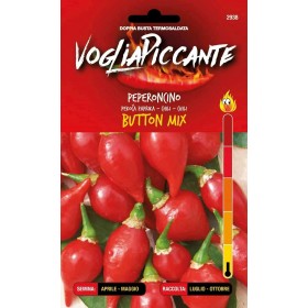 VOGLIA PICCANTE SEMI DI PEPERONCINO PICCANTE BUTTON MIX VOGLIA PICCANTE SEMI DI PEPERONCINO PICCANTE BUTTON MIX