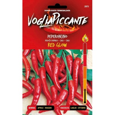 VOGLIA PICCANTE SEMI DI PEPERONCINO PICCANTE RED GLOW