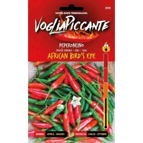 VOGLIA PICCANTE SEMI DI PEPERONCINO PICCANTE AFRICAN BIRD S EYE VOGLIA PICCANTE SEMI DI PEPERONCINO PICCANTE AFRICAN BIRD S EYE