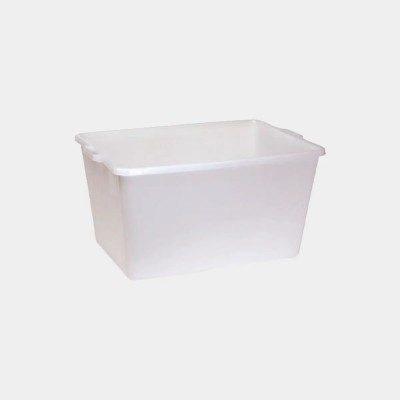 CESTA PANE PICCOLA CHIUSA PER ALIMENTI NEUTRA LT. 80 Cm. 67,5x46x37,5h.