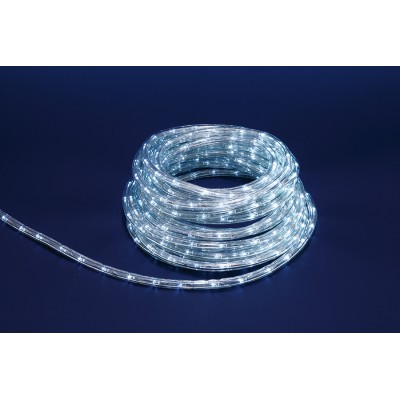 NATALUNA TUBO LUMINOSO 480LED USO ESTERNO BIANCO LUCE FREDDA CON GIOCHI MT. 20