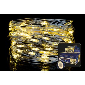 SERIE LUCI DI NATALE 180 MICROLED CALDO TRY ME A BATTERIA MT. 18 SERIE LUCI DI NATALE 180 MICROLED CALDO TRY ME A BATTERIA MT. 18