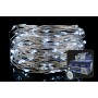 SERIE LUCI DI NATALE 80 MICROLED BIANCO TRY ME A BATTERIA MT. 8