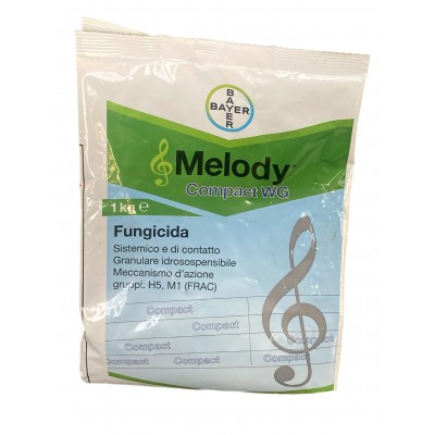 BAYER MELODY COMPACT WG FUNGICIDA SISTEMICO A BASE DI Iprovalicarb E rame metallo KG. 1