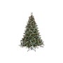 ALBERO DI NATALE PANAMA CON PIGNE RAMI 2172 BASE IN METALLO CM. 210
