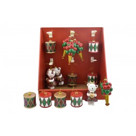 APPENDINO NATALIZIA PLASTIFICATO 6 FORME  ASSORTITE APPENDINO NATALIZIA PLASTIFICATO 6 FORME  ASSORTITE