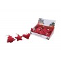 APPENDINO PER DOCORO NATALIZIO CM. 13 COLORE ROSSO 3 MODELLI ASSORTITI