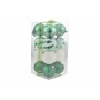 BOX 16 SFERE PALLINE DI NATALE CM. 8 DECORO LUCIDO/MAT COLORE VERDE