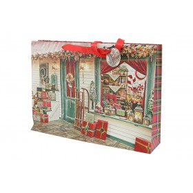 BUSTA REGALO DI NATALE GR. 210 CM. 45,5x10,5x33 DES.04 BUSTA REGALO DI NATALE GR. 210 CM. 45,5x10,5x33 DES.04