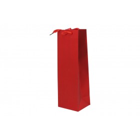 BUSTA REGALO PORTA BOTTIGLIA GR. 210 CM. 12x36x10 COLORE ROSSO BUSTA REGALO PORTA BOTTIGLIA GR. 210 CM. 12x36x10 COLORE ROSSO