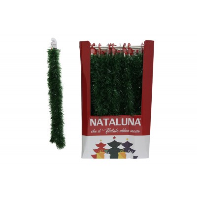 FILO FESTONE NATALIZIO CM. 15 M.9180-7 COLORE VERDE