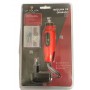 INCISORE A BETTERIA 12 VOLT PER FERRO LEGNO CON ACCESSORI