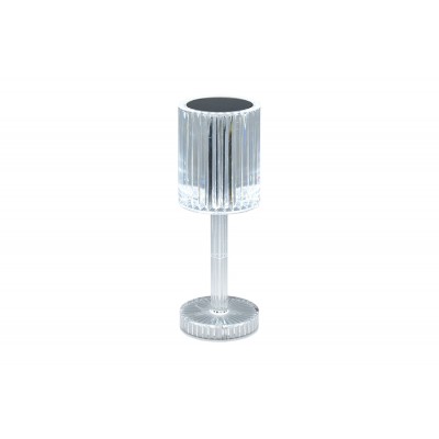 LAMPADA DA TAVOLO TOUCH RICARICABILE ATTACCO USB DIAM. CM. 8,5x24 M.10