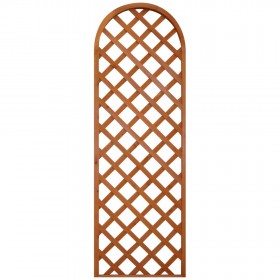 PANNELLO GRIGLIATO IN LEGNO RED LINE AD ARCO CM. 30x180h. PANNELLO GRIGLIATO IN LEGNO RED LINE AD ARCO CM. 30x180h.