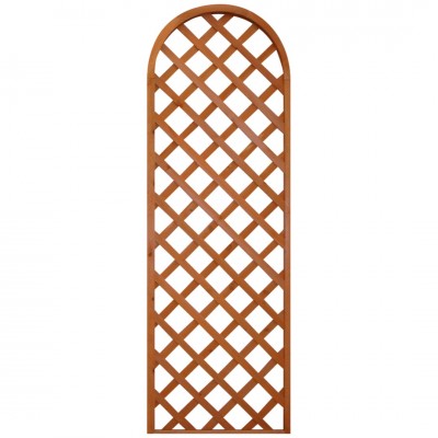 PANNELLO GRIGLIATO IN LEGNO RED LINE AD ARCO CM. 30x180h.