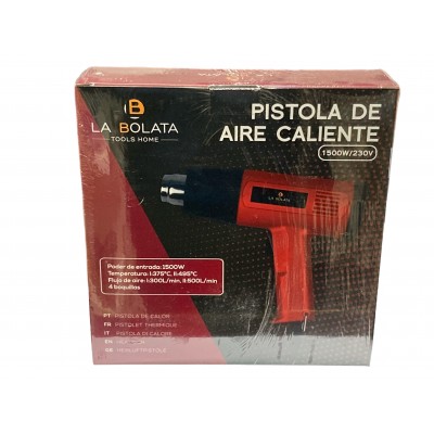 BOLATA PISTOLA SVERNICIATORE TERMICO ELETTRICA WATT. 1500