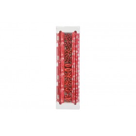 SET 4 ROTOLI CARA REGALO CM.70x200 8COCCARDE CM. 8 E 2 NASTRI MM.5x10 MT. ROSSO SET 4 ROTOLI CARA REGALO CM.70x200 8COCCARDE CM. 8 E 2 NASTRI MM.5x10 MT. ROSSO