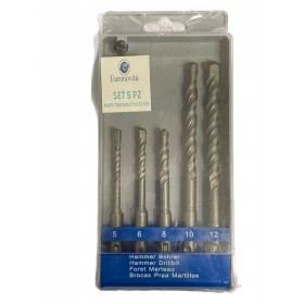 SET 5 PZ PUNTE TRAPANO PER CEMENTO ATTACCO SDS PLUS SET 5 PZ PUNTE TRAPANO PER CEMENTO ATTACCO SDS PLUS