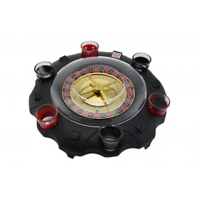 SET DRINKING ROULETTE CON 6 BICCHIERI DIAM. cm. 26,5x5 SET DRINKING ROULETTE CON 6 BICCHIERI DIAM. cm. 26,5x5
