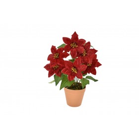 STELLA NATALE PER DECORAZIONE NATALIZIO M.19-049-4 COLORE ROSSO STELLA NATALE PER DECORAZIONE NATALIZIO M.19-049-4 COLORE ROSSO
