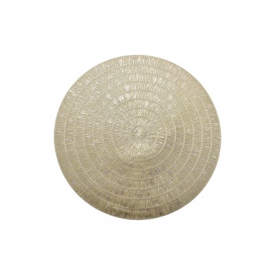 TOVAGLIETTA IN PVC DIAM. 38 CM. COLORE ORO