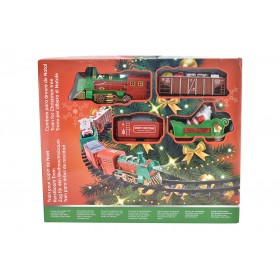 TRENINO A BATTERIA PER ALBERO DI NATALE CON LUCI E SUONI 622754W TRENINO A BATTERIA PER ALBERO DI NATALE CON LUCI E SUONI 622754W