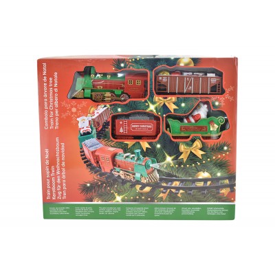 TRENINO A BATTERIA PER ALBERO DI NATALE CON LUCI E SUONI 622754W