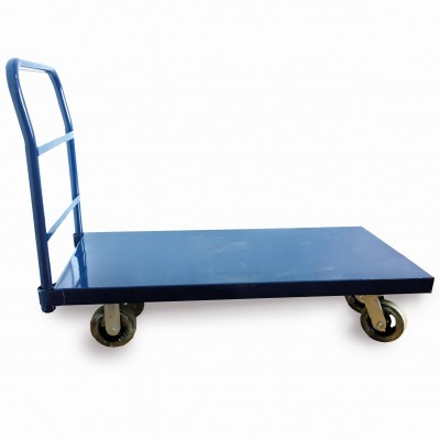CARRELLO CON PIANALE X-ROBUST A 4 RUOTE CON MANICO PIEGHEVOLE PORTACASSE MULTIUSO KG. 500