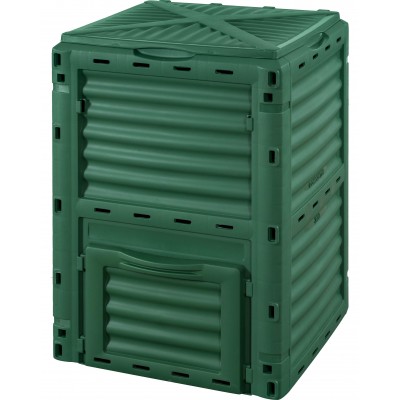 COMPOSTIERA COMPOSTER CONTENITORE PER COMPOSTAGGIO IN POLIPROPILENE CM. 61x61x83h. lt.300