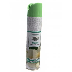 IRGE DEODORANTE AMBIENTE SPRAY MUSCHIO BIANCO ML. 300 IRGE DEODORANTE AMBIENTE SPRAY MUSCHIO BIANCO ML. 300