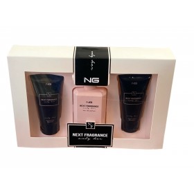 NG NEXT FRAGRANCE SET REGALO TRIS EDP GEL DOCCIA E CREMA CORPO NG NEXT FRAGRANCE SET REGALO TRIS EDP GEL DOCCIA E CREMA CORPO