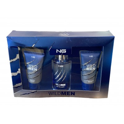 NG WILD MEN CONFEZIONE TRIS REGALO FROPUMO SHOWER GEL E AFTER SHAVE