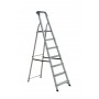 SCALA EVEREST IN ALLUMINIO CON PORTAOGGETTI 7 GRADINI