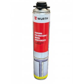 WURTH SCHIUMA POLIURETANICA MONOCOMPONENTE PER PISTOLA ML.750 WURTH SCHIUMA POLIURETANICA MONOCOMPONENTE PER PISTOLA ML.750