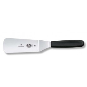 VICTORINOX SPATOLA FLESSIBILE A GINOCCHIO  CON MANICO NERO CM. 16 VICTORINOX SPATOLA FLESSIBILE A GINOCCHIO  CON MANICO NERO CM. 16