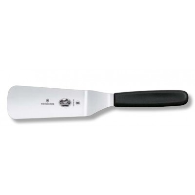 VICTORINOX SPATOLA FLESSIBILE A GINOCCHIO  CON MANICO NERO CM. 16