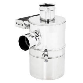 ABBATTITORE FUMI AD ACQUA INOX AISI 304 diam cm. 10