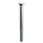 BULLONE ACCIAIO ZINCATO 1/2 FILETTATO TESTA ESAGONALE UNI-5737 MM. 8X35