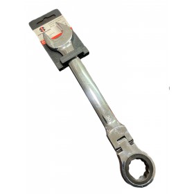 CHIAVE COMBINATA A CRICCHETTO TESTA SNODABILE PIEGHEVOLE MM. 30 CHIAVE COMBINATA A CRICCHETTO TESTA SNODABILE PIEGHEVOLE MM. 30