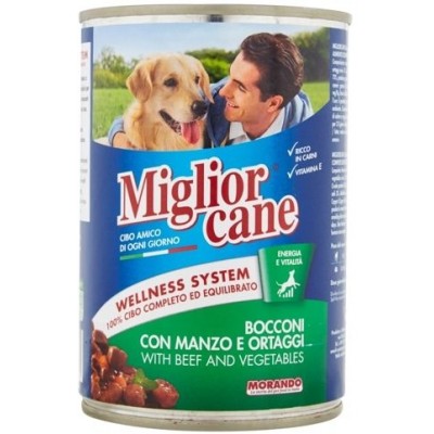 MIGLIOR CANE BOCCONI GUSTO MANZO E ORTAGGI GR. 400