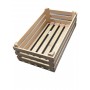 PANETTA CASSETTINA DI LEGNO A 3 LISTELLI CM. 32x17,5x9